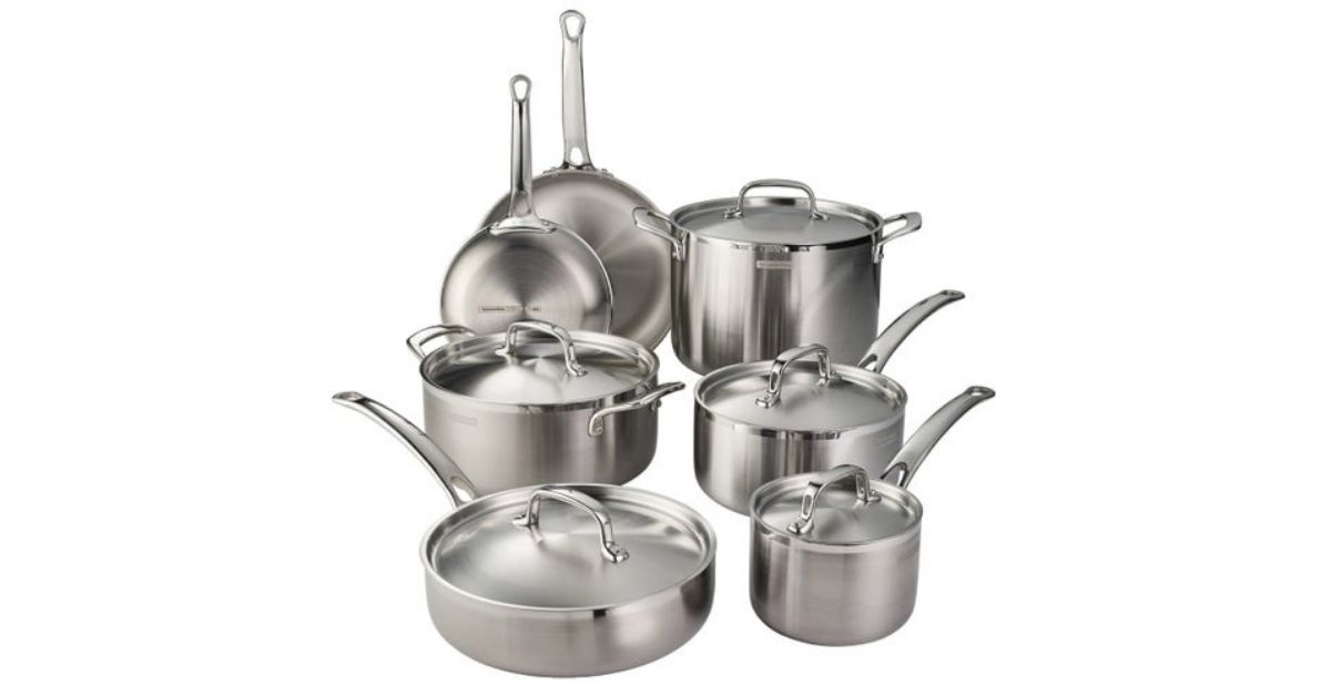 stainless steel cookware set
