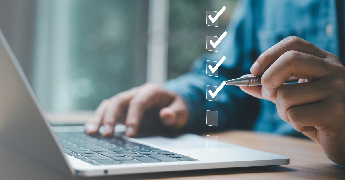checklist and business approve project concept