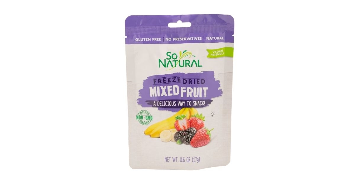 freeze dried fruit mix