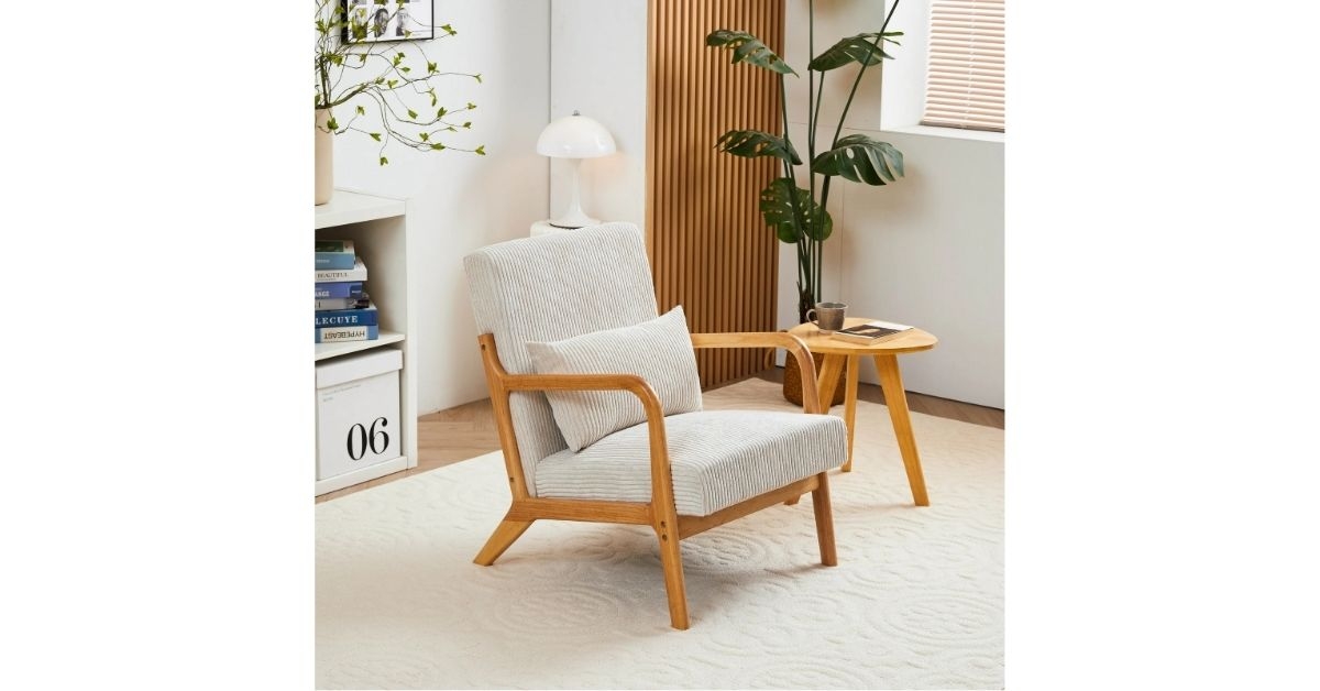 mid century modern accent chair