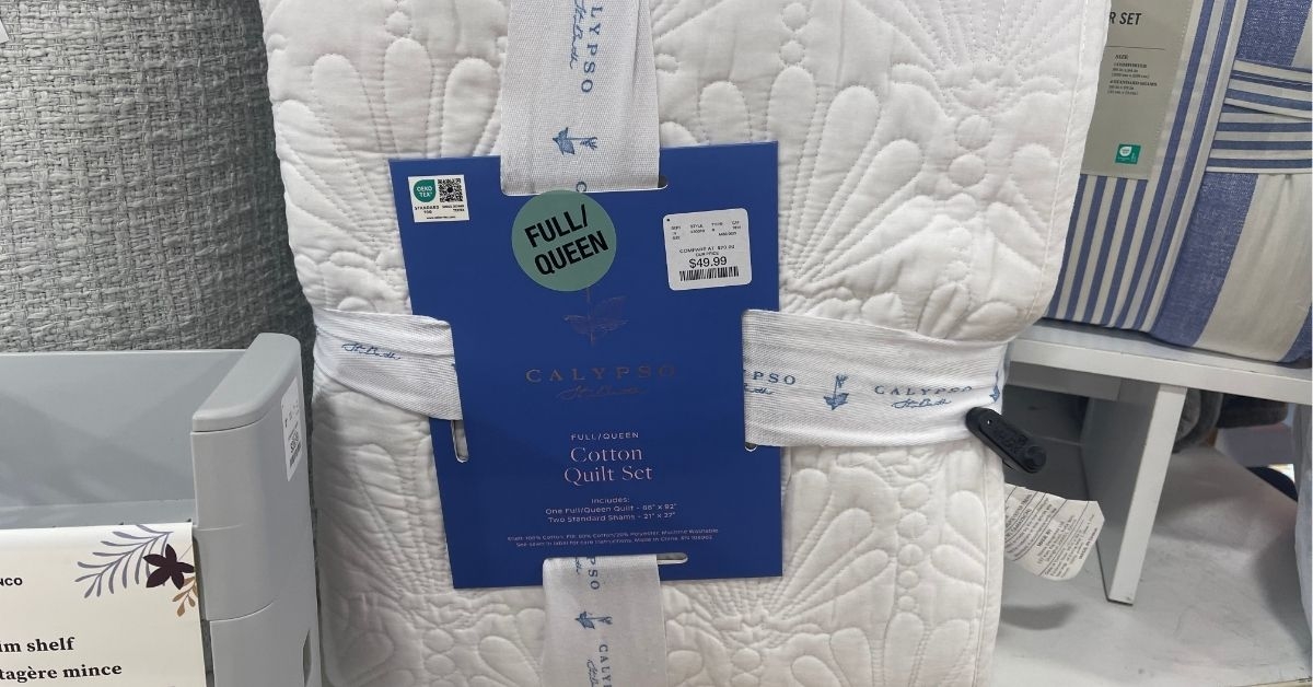 calypso cotton quilt set