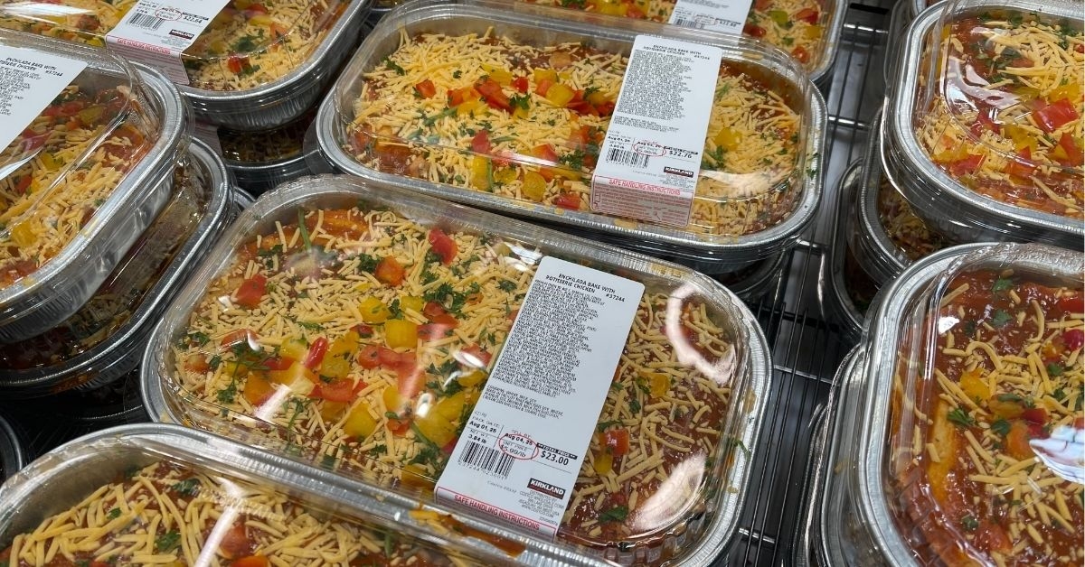 enchilada bake with rotisserie chicken
