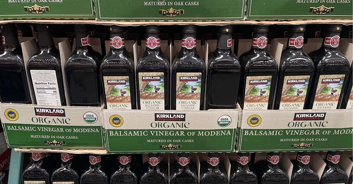 organic balsamic vinegar