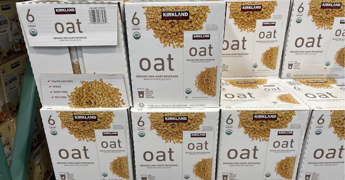 organic oat beverage