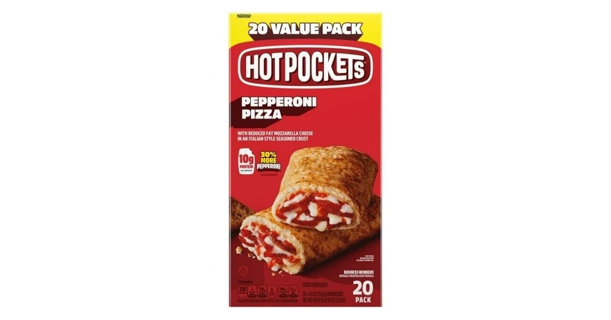 hot pockets pepperoni pizza sandwiches