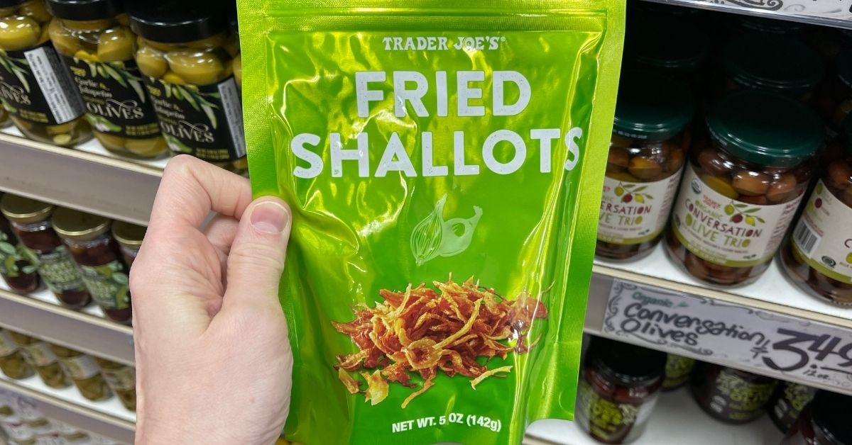 trader joes fried shallots