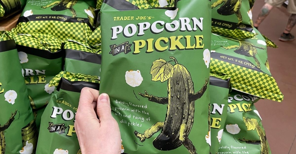 popcorn in a pickle