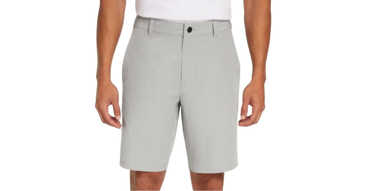 men's flat front short