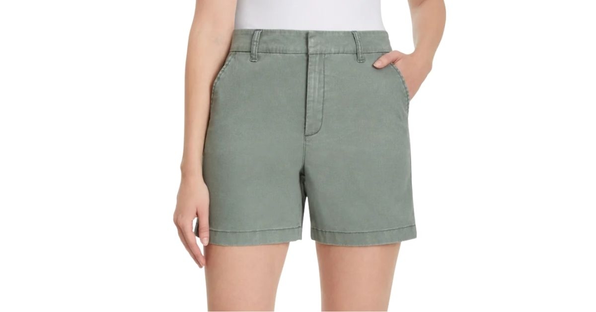 women's chino shorts