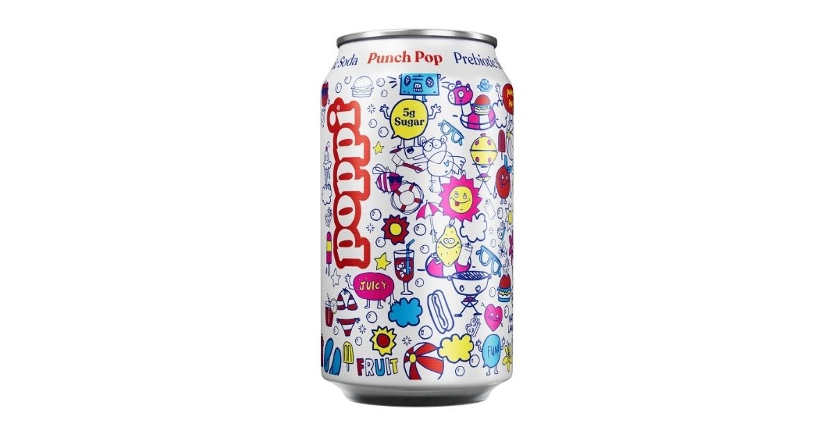 a can of prebiotic soda