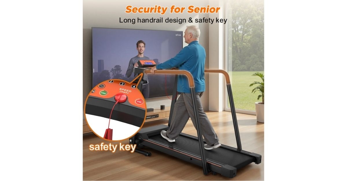 fyc foldable treadmill for seniors