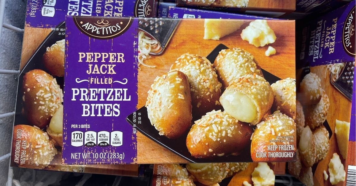 pepper jack filled pretzel bites