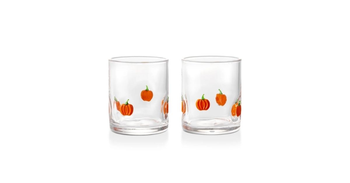 halloween charm drinking glasses