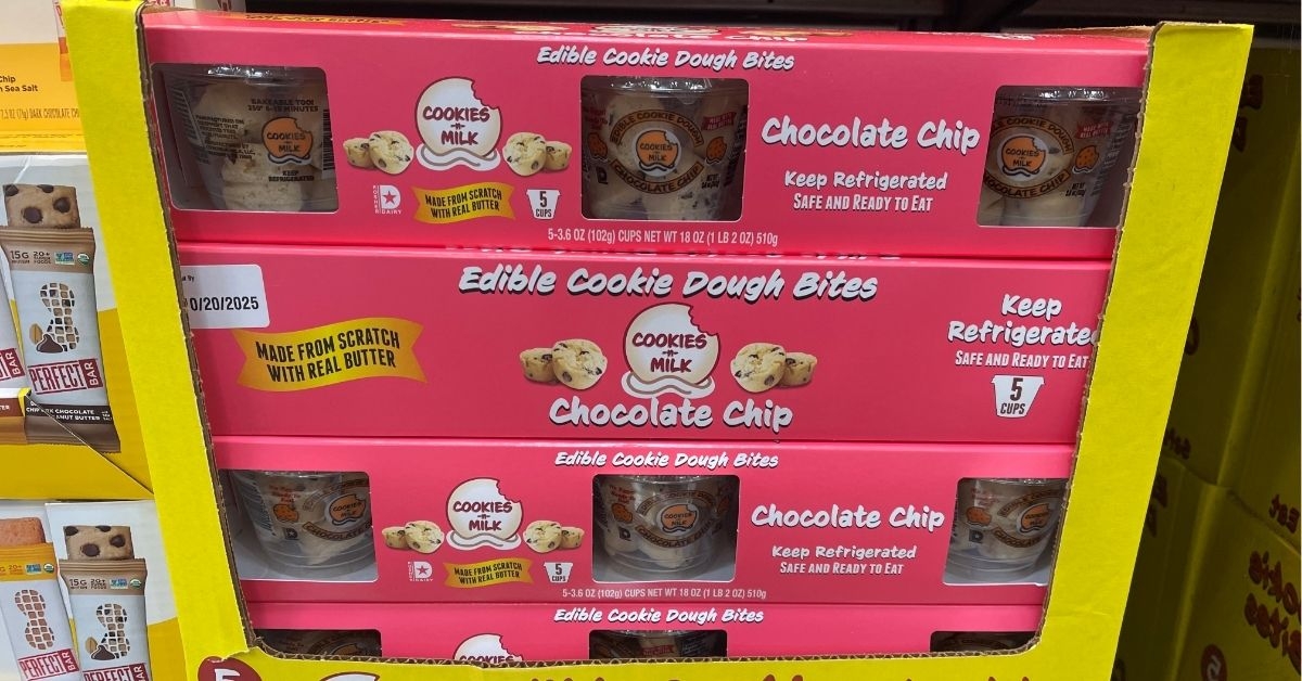 cookies n milk chocolate chip edible cookie dough
