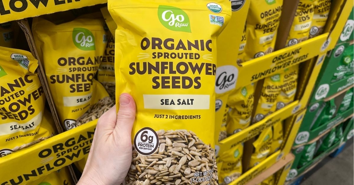 sprouted sunflower seeds