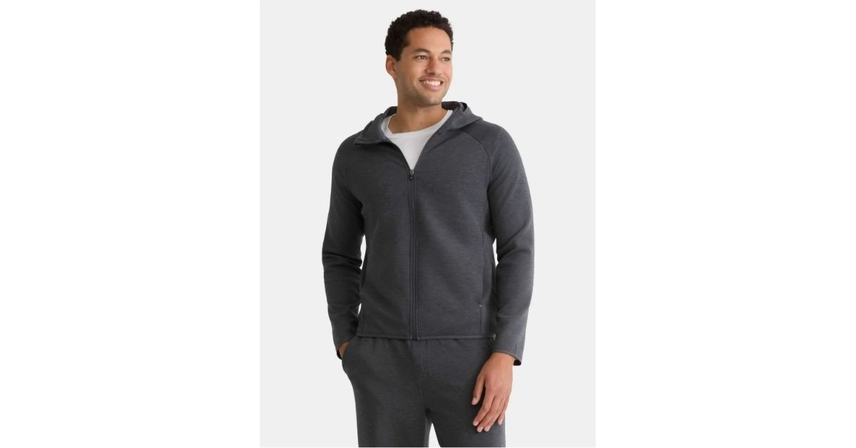 mens fusion hooded sweatshirt