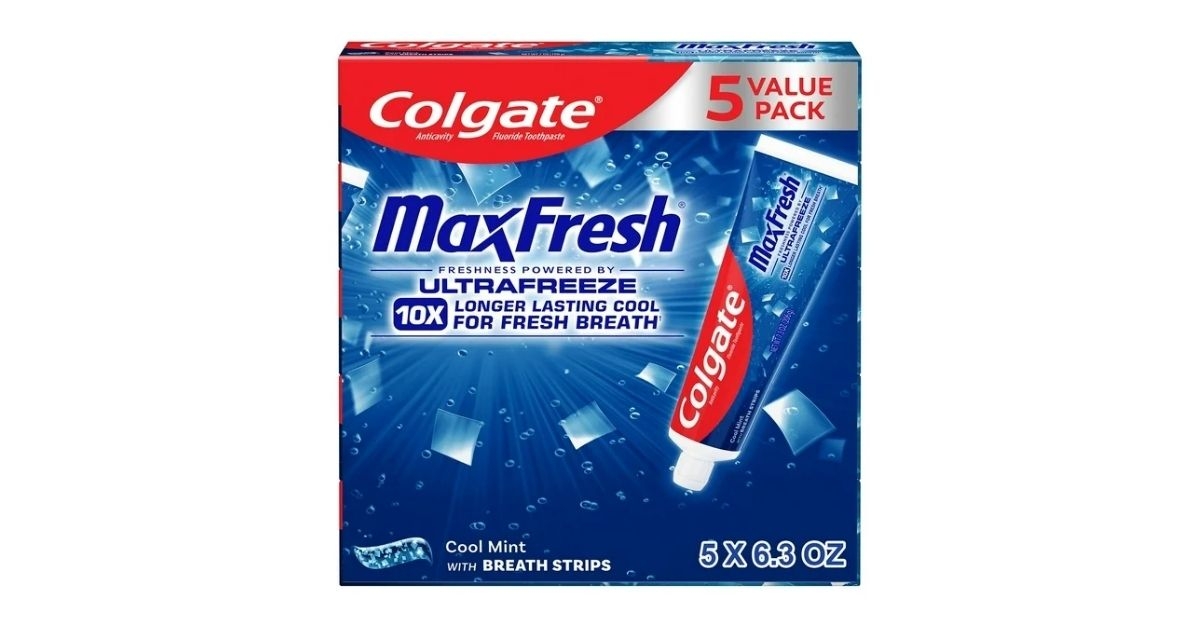 toothpaste with mini breath strips