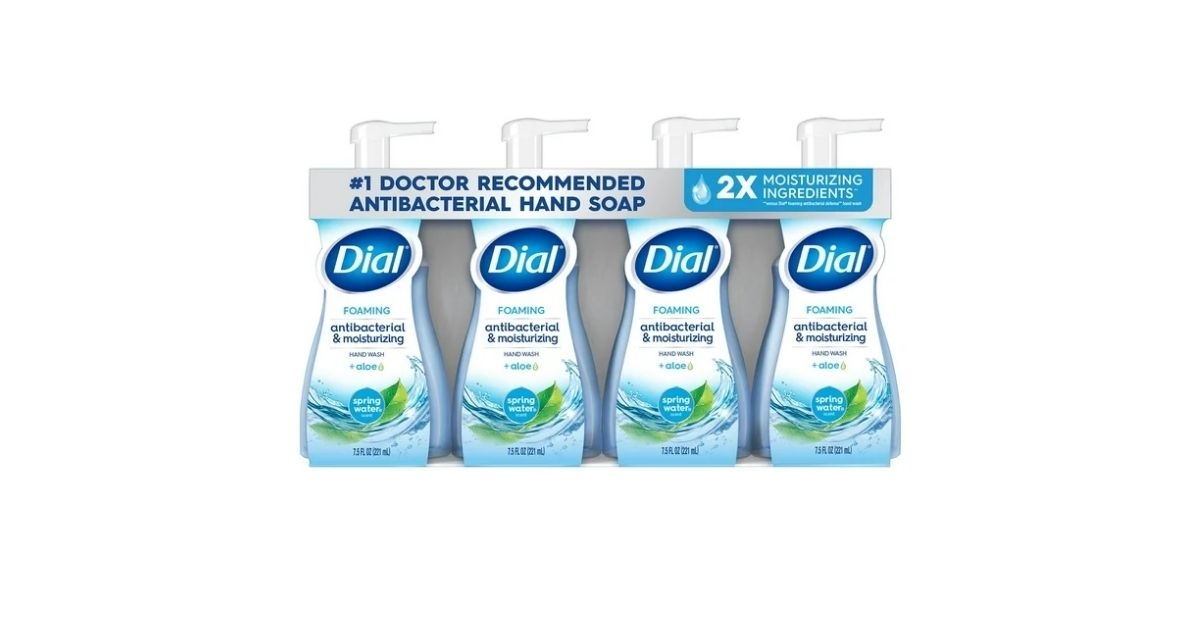 antibacterial foaming hand soap
