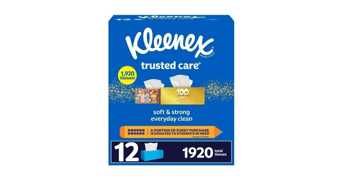 two ply facial tissues