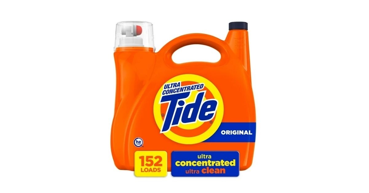 a galon of laundry detergent