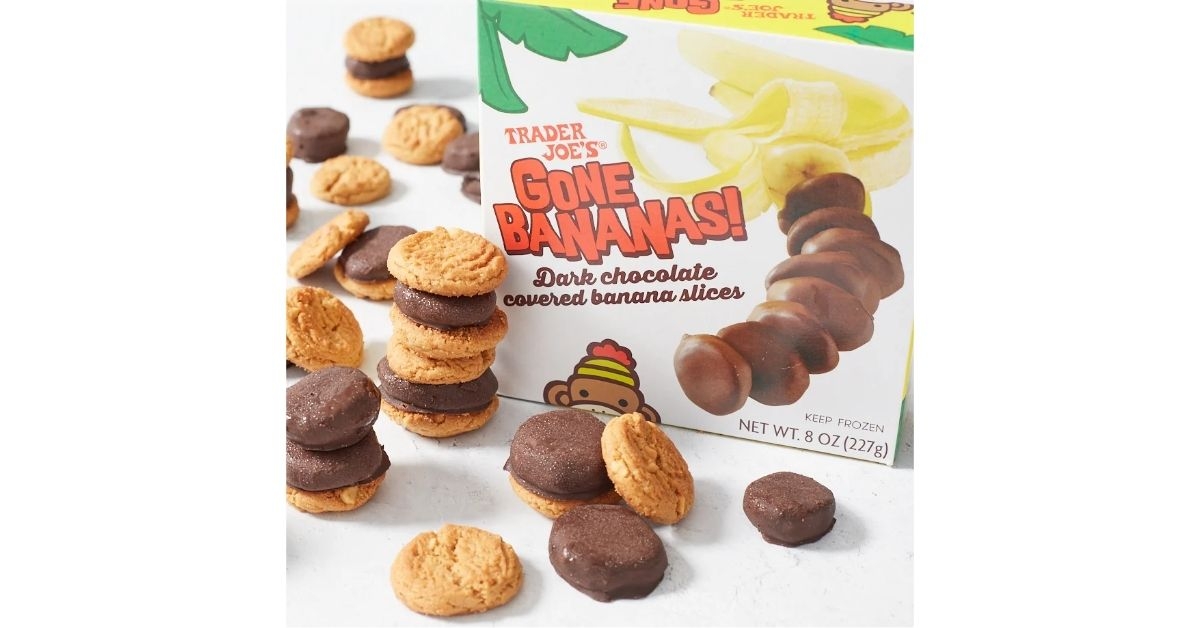 chocolate covered banana slices
