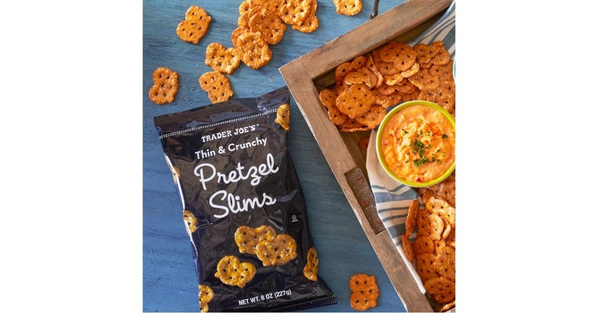 a pack of pretzel slims