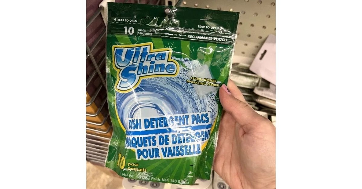 Ultra Shine Dish Detergent Pacs