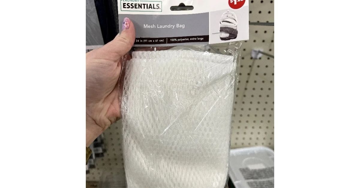 Laundry Essentials Mesh Laundry Bag