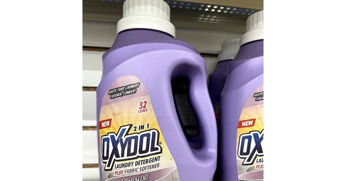 Oxydol Laundry Detergent Plus Fabric Softener
