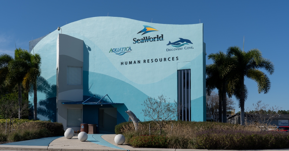 human resources office building for seaworld