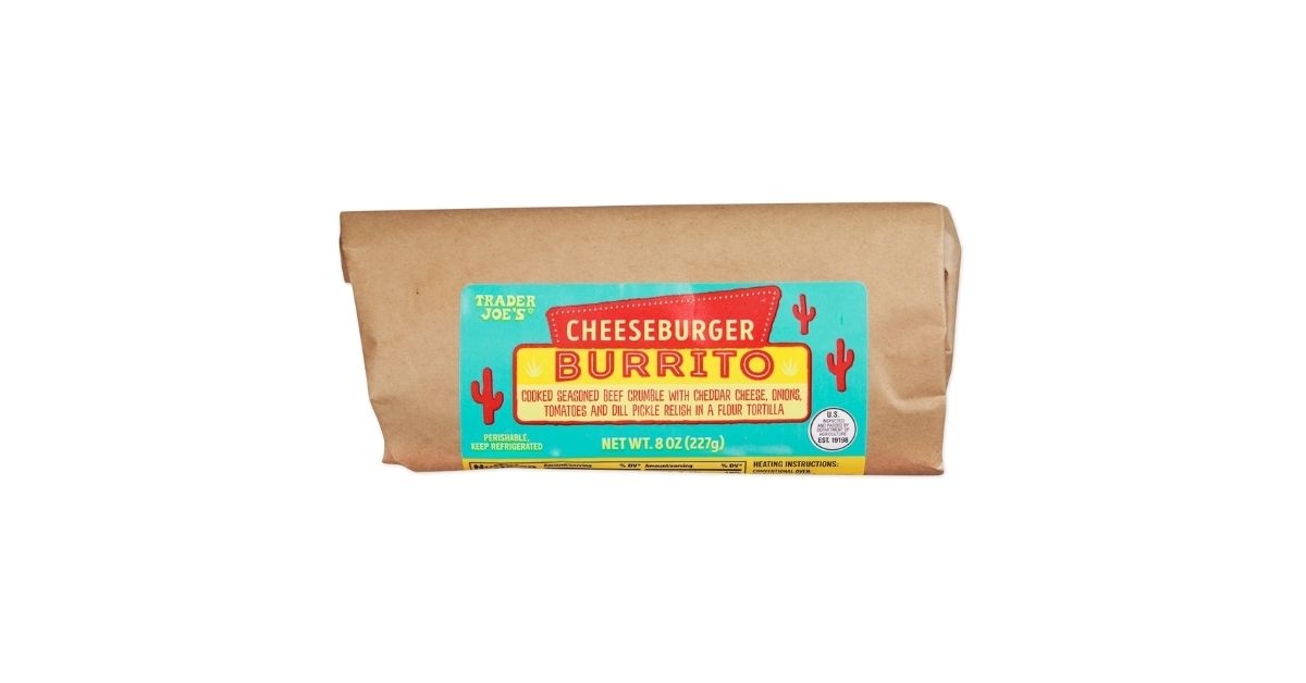cheeseburger burrito
