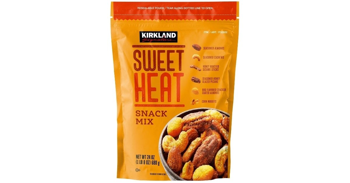 a pack of snack mix
