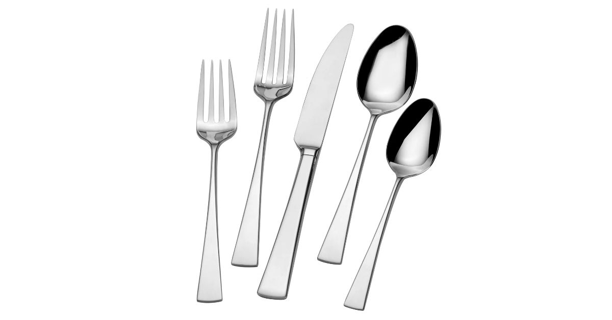 stainless steel flatware set
