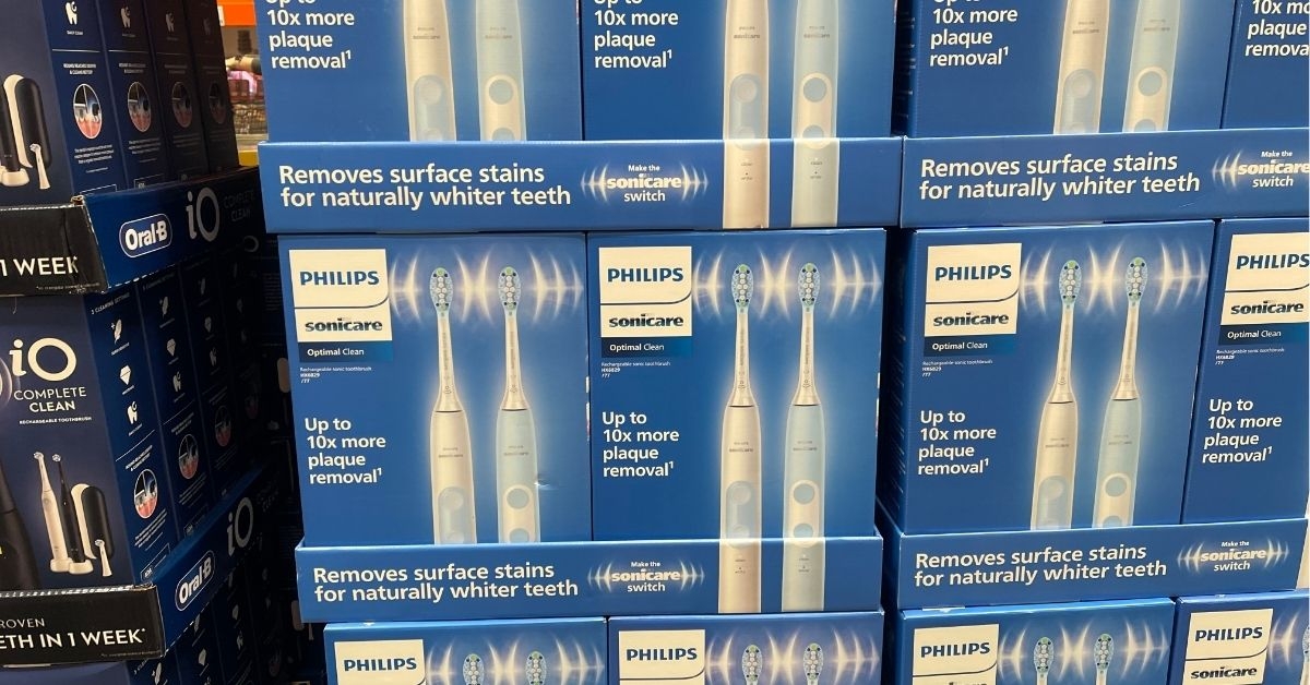 sonicare optimal clean rechargeable toothbrush