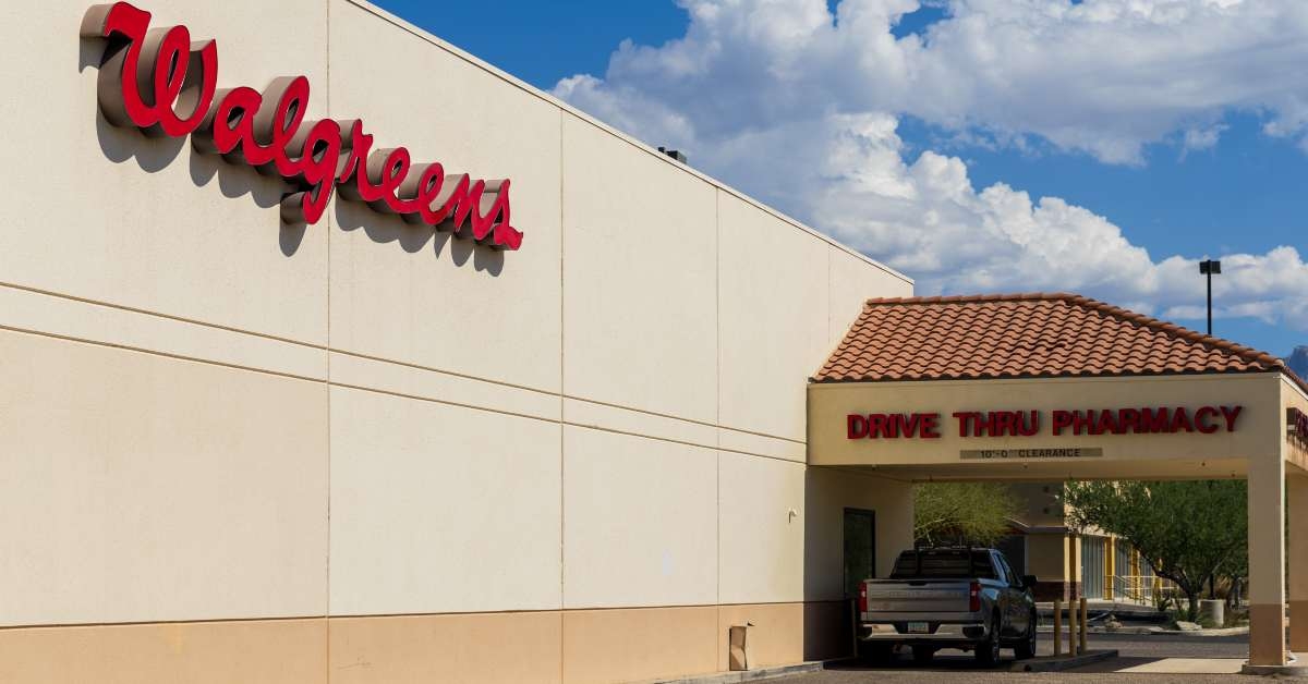 drive thru pharmacy at walgreens