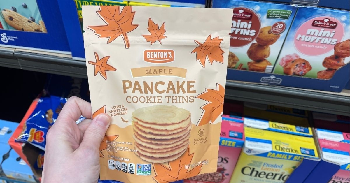 maple pancake cookie thins