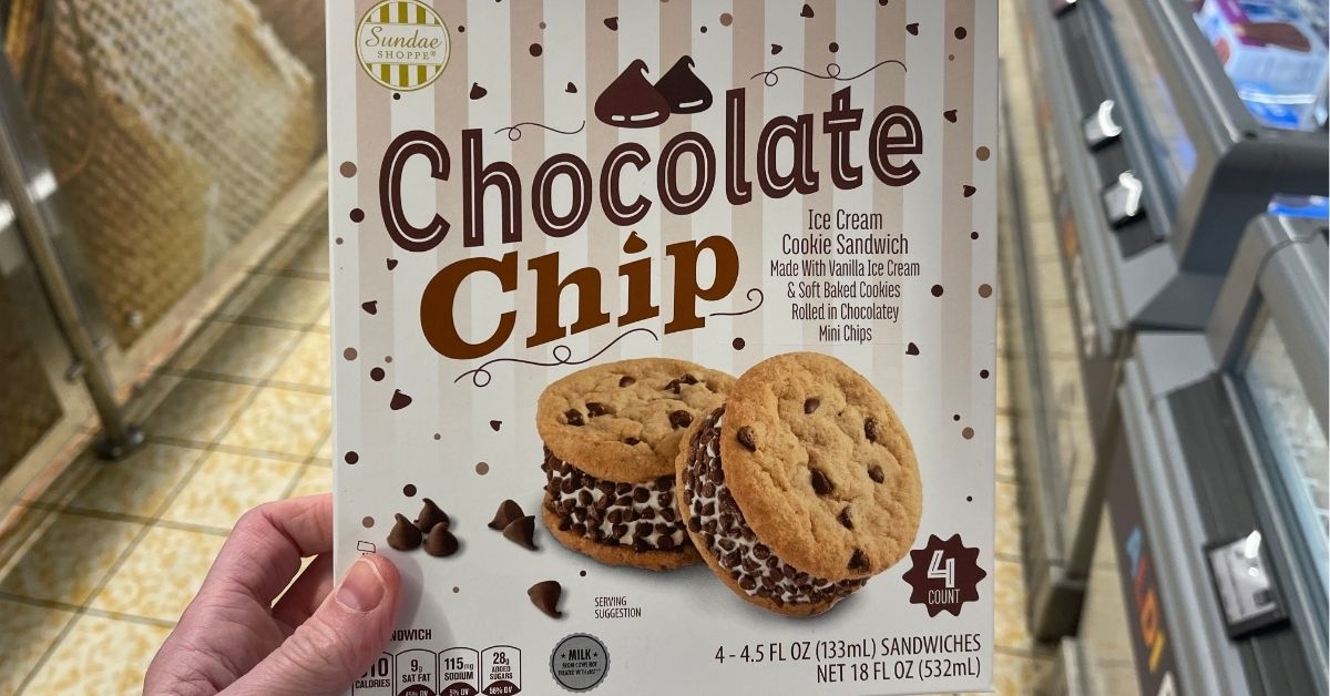 ice cream cookie sandwiches
