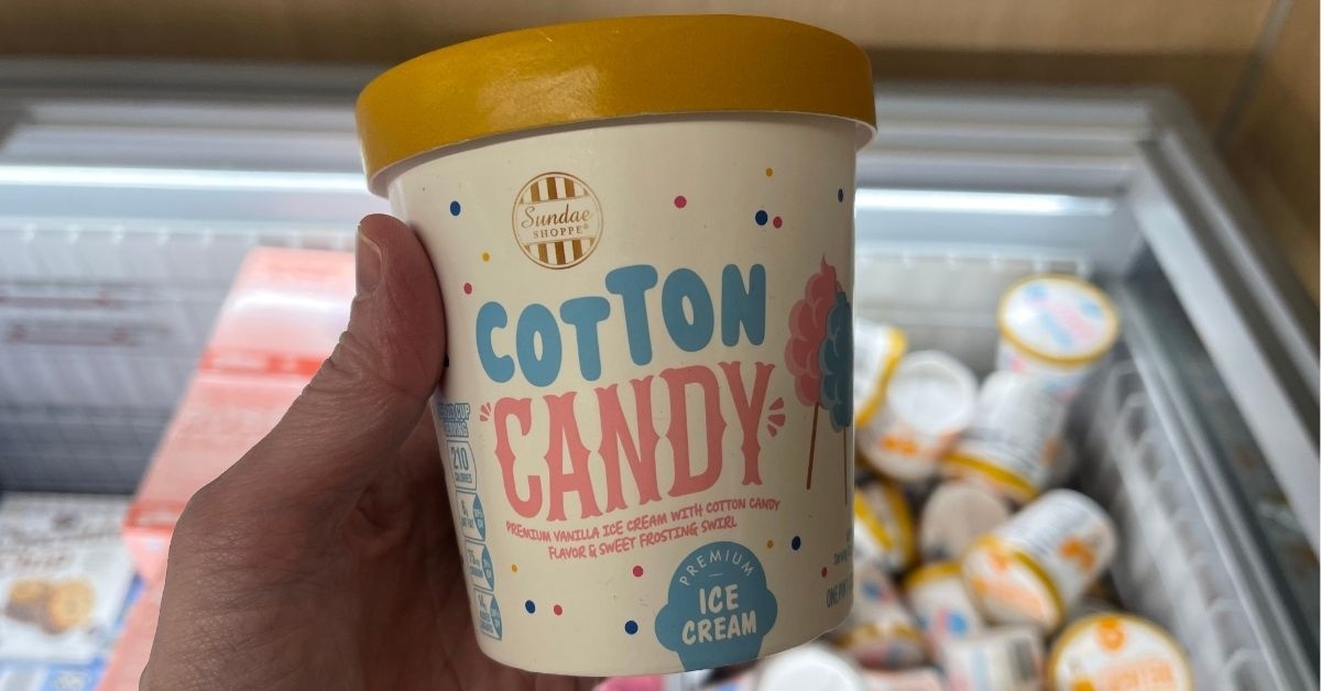 cotton candy ice cream