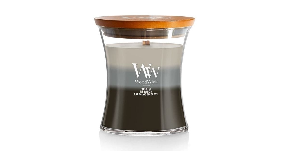 warm woods trilogy hourglas jar