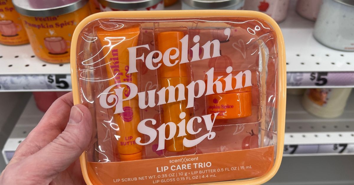 pumpkin spicy lip care trio
