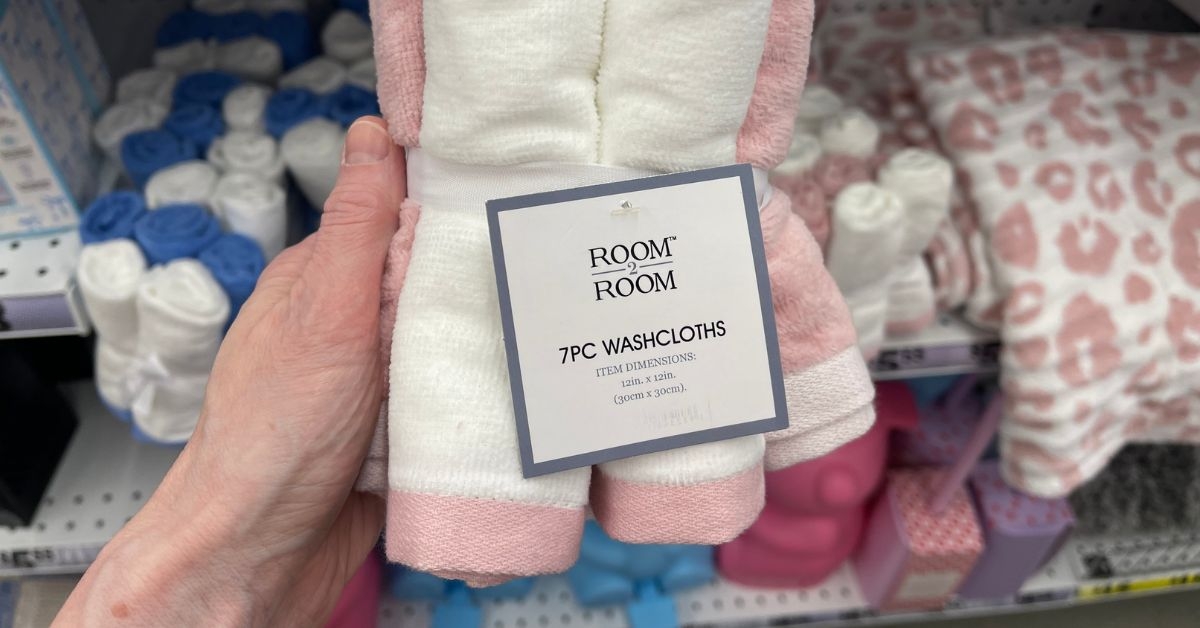 room room piece washcloths