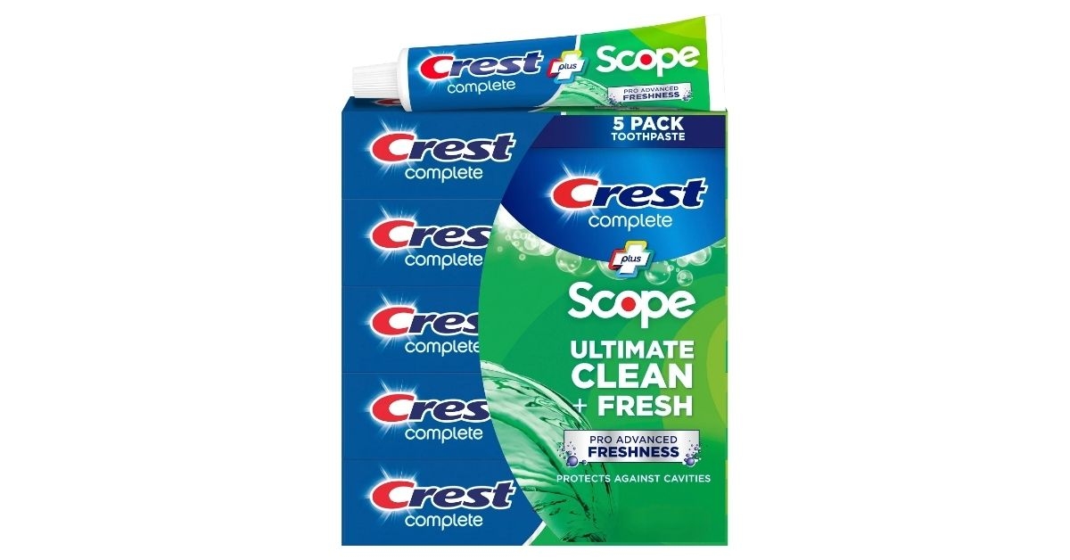 Crest Complete toothpaste