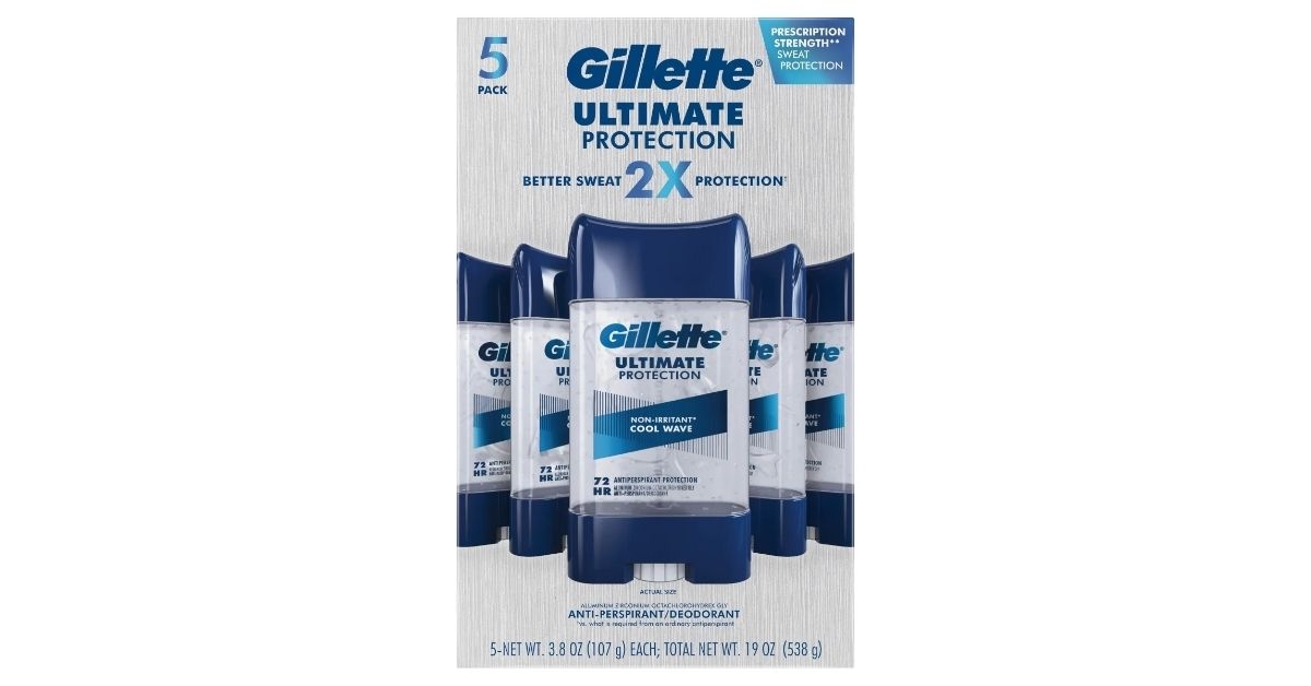Gillette deodorant