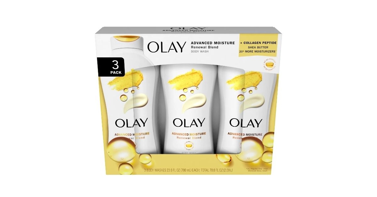 Olay body wash