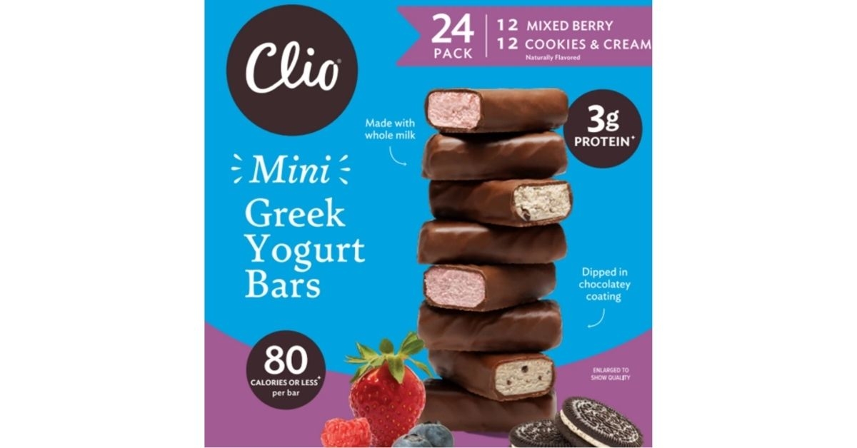 greek yogurt mini bars variety pack