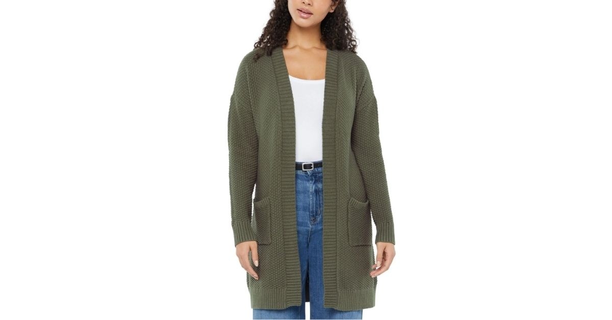 womens long sleeve cardigan