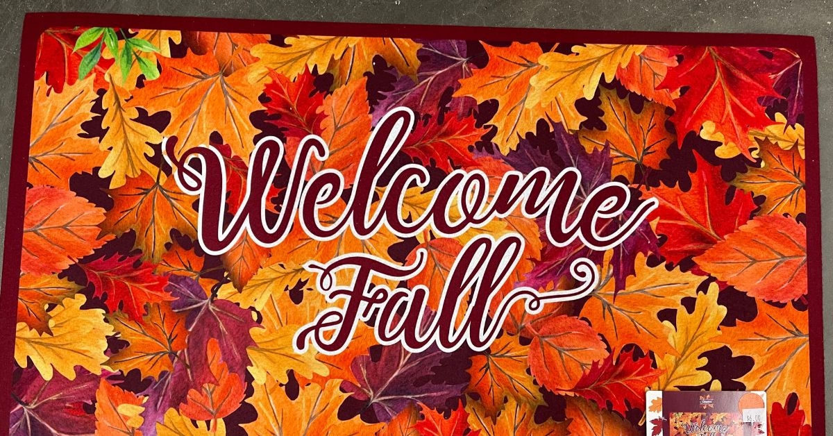 seasonal collection harvest doormat