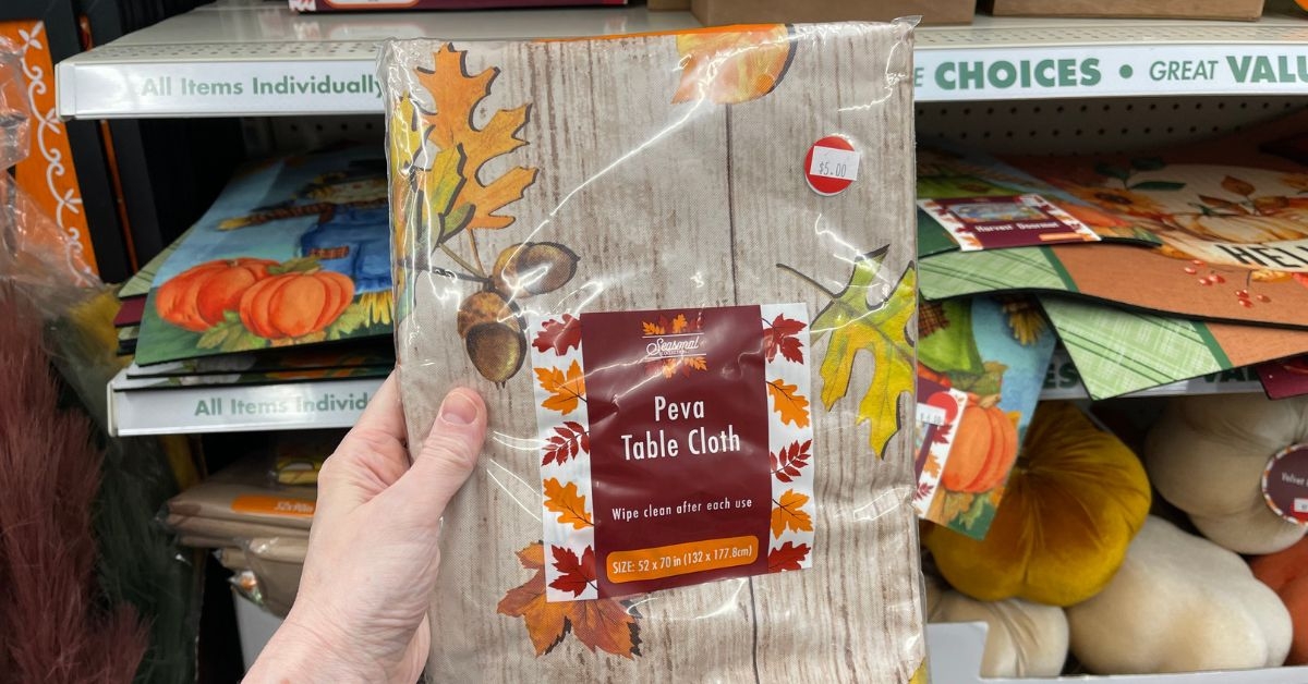 seasonal collection peva tablecloth