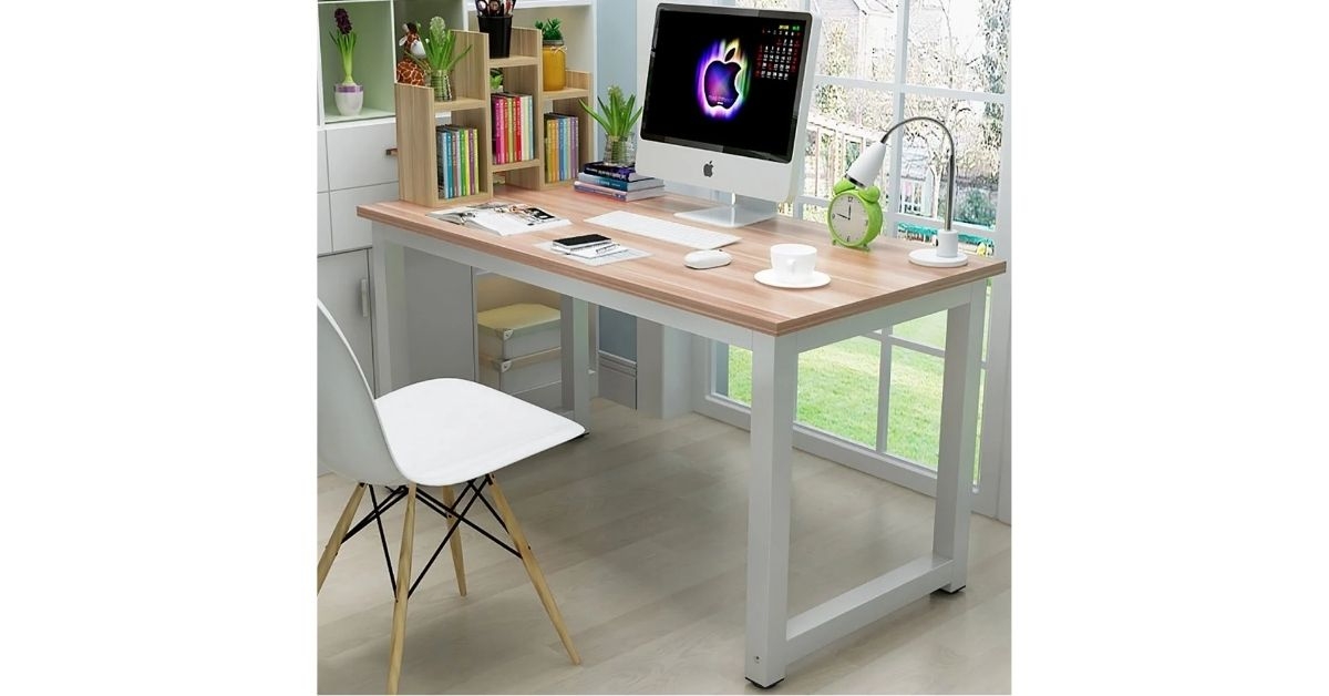 wood computer desk