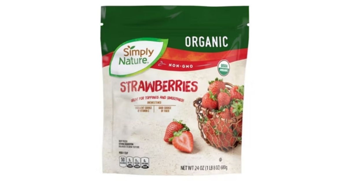 frozen strawberries